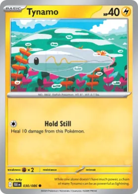 Tynamo ( 030/086) Play! Pokémon Prize Pack Series Nine