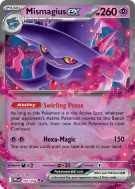 Mismagius ex ( 036/094) Play! Pokémon Prize Pack Series Nine