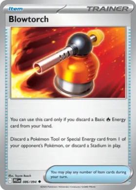 Blowtorch ( 086/094) Play! Pokémon Prize Pack Series Nine