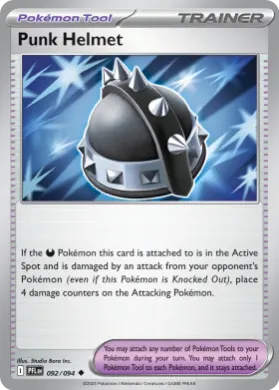 Punk Helmet ( 092/094) Play! Pokémon Prize Pack Series Nine