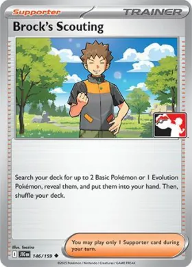Brock's Scouting ( 146/159) Play! Pokémon Prize Pack Series Nine