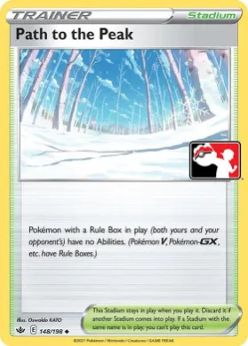 Path to the Peak ( 148/198) Play! Pokémon Prize Pack Series One