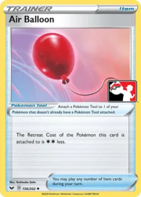 Air Balloon ( 156/202) Play! Pokémon Prize Pack Series One
