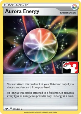 Aurora Energy ( 186/202) Play! Pokémon Prize Pack Series One