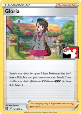 Gloria ( 141/172) Play! Pokémon Prize Pack Series Two