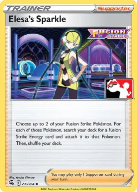 Elesa's Sparkle ( 233/264) Play! Pokémon Prize Pack Series Two