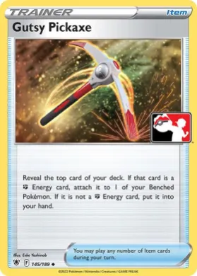 Gutsy Pickaxe ( 145/189) Play! Pokémon Prize Pack Series Three