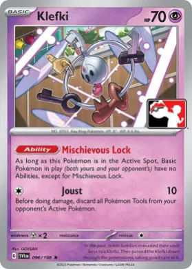 Klefki ( 096/198) Play! Pokémon Prize Pack Series Four