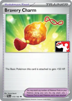 Bravery Charm ( 173/193) Play! Pokémon Prize Pack Series Four