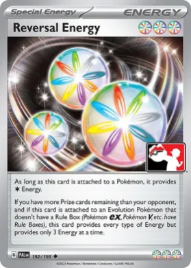 Reversal Energy ( 192/193) Play! Pokémon Prize Pack Series Four