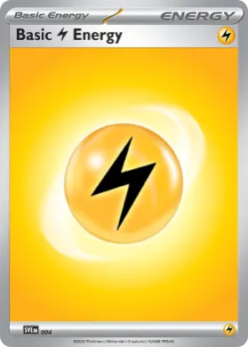 Basic Lightning Energy ( 004) Play! Pokémon Prize Pack Series Five