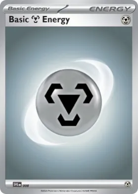 Basic Metal Energy ( 008) Play! Pokémon Prize Pack Series Five