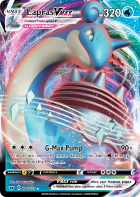 Lapras VMAX (SSH 50) Sword & Shield