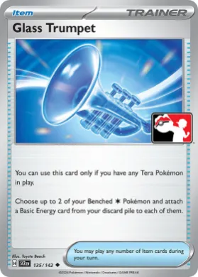 Glass Trumpet ( 135/142) Play! Pokémon Prize Pack Series Six