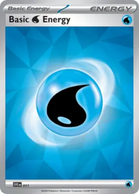 Basic Water Energy ( 011) Play! Pokémon Prize Pack Series Seven