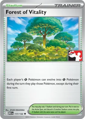 Forest of Vitality ( 117/132) Play! Pokémon Prize Pack Series Eight