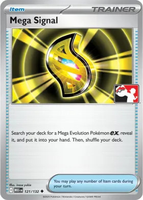 Mega Signal ( 121/132) Play! Pokémon Prize Pack Series Eight