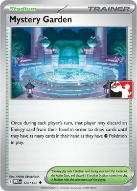Mystery Garden ( 122/132) Play! Pokémon Prize Pack Series Eight