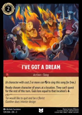 I've Got a Dream (3INK 129) Into the Inklands