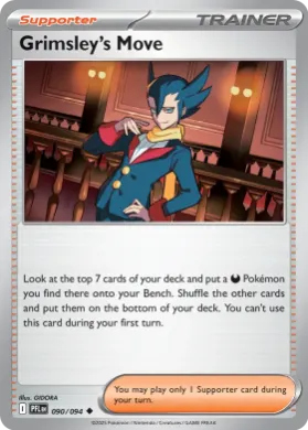 Grimsley's Move ( 090/094) Play! Pokémon Prize Pack Series Nine