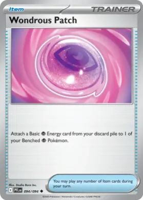Wondrous Patch ( 094/094) Play! Pokémon Prize Pack Series Nine