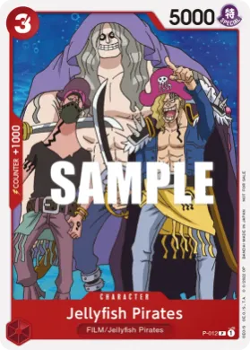 Jellyfish Pirates (P P-012) Promos