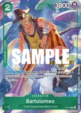 Bartolomeo (P P-029) Promos