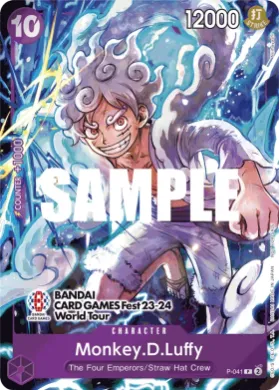 Monkey.D.Luffy (P P-041) Promos