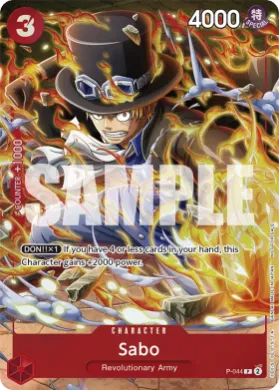 Sabo (P P-044) Promos