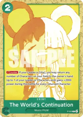 The World's Continuation (P P-059) Promos
