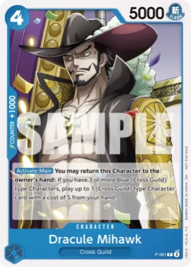 Dracule Mihawk (P P-081) Promos