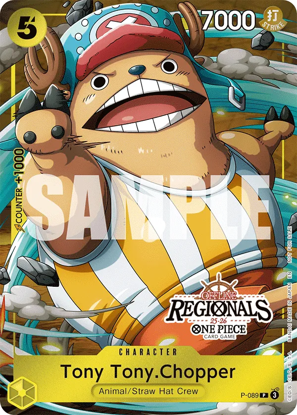Tony Tony.Chopper P-089 One Piece card
