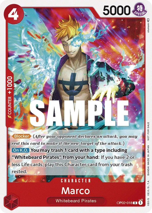 Marco OP02-018 One Piece card