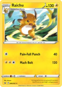 Raichu (SSH 66) Sword & Shield