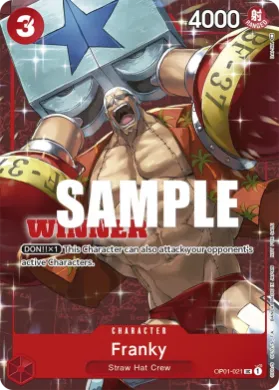 Franky (WC OP01-021) Winner Cards