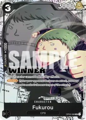 Fukurou (WC OP03-088) Winner Cards