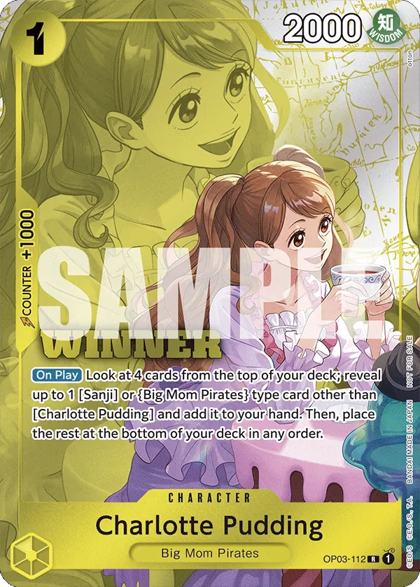 Charlotte Pudding OP03-112 One Piece card
