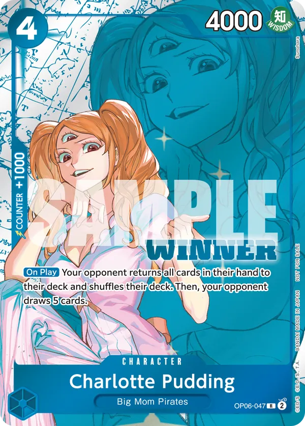 Charlotte Pudding OP06-047 One Piece card