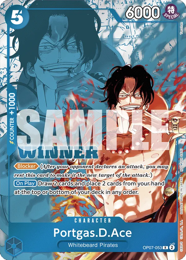 Portgas.D.Ace OP07-053 One Piece card