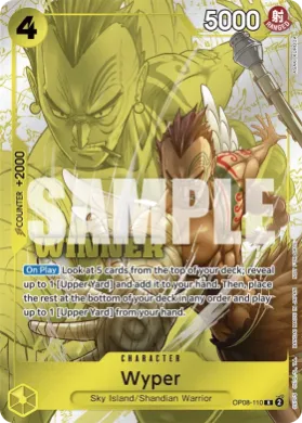 Wyper (WC OP08-110) Winner Cards