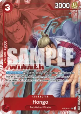 Hongo (WC OP09-011) Winner Cards