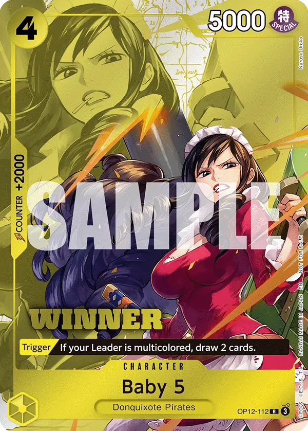 Baby 5 OP12-112 One Piece card