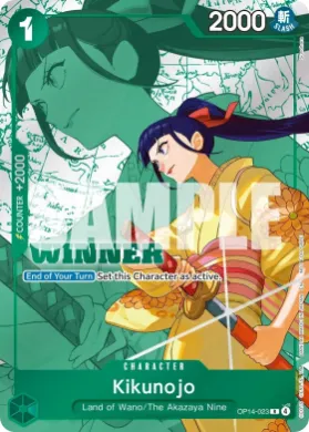 Kikunojo (WC OP14-023) Winner Cards