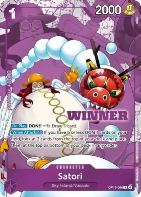 Satori (WC OP15-066) Winner Cards