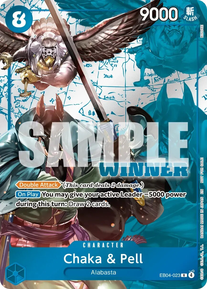 Chaka & Pell EB04-023 One Piece card