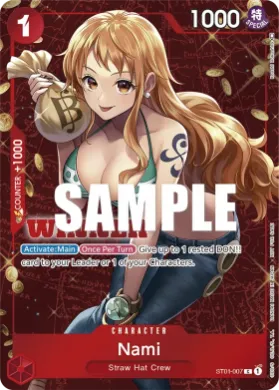 Nami (WC ST01-007) Winner Cards