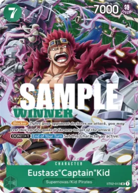 Eustass"Captain"Kid (WC ST02-013) Winner Cards