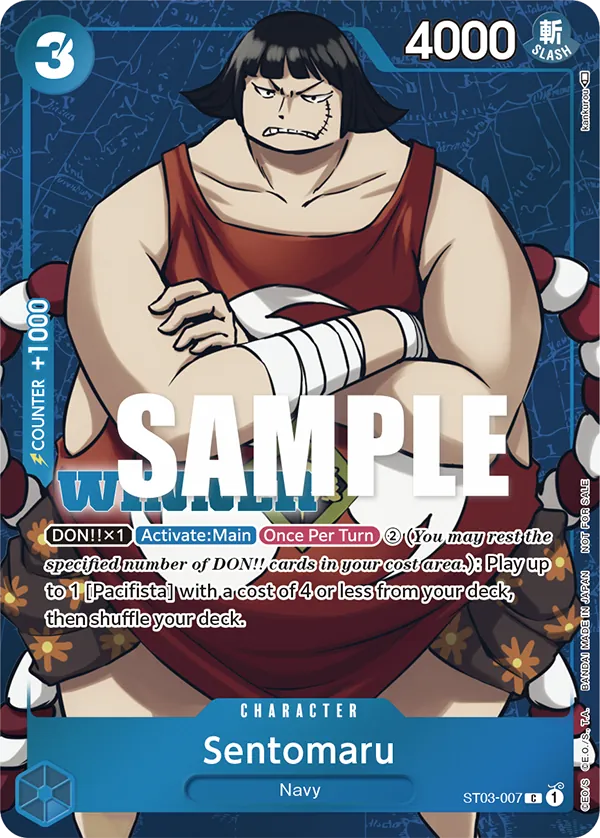 Sentomaru ST03-007 One Piece card
