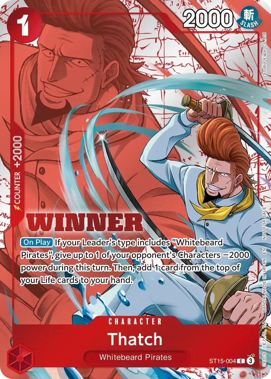 Thatch ST15-004 One Piece card