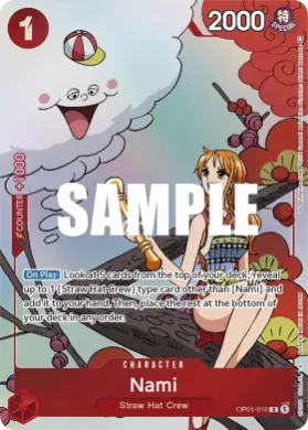 Nami (UP OP01-016) Unnumbered Promos